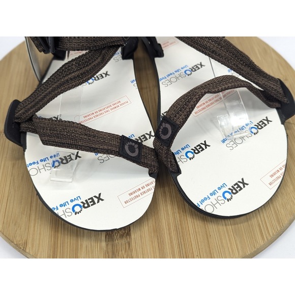 Xero Shoes Z-Trail EV Mens Sandals Multi Brown Minimalist Sport Hiking Size 10 - Picture 7 of 11